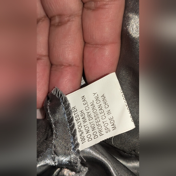 NWT Mac Duggal Organza One-Shoulder Pleated Gown Maxi Dress Fusion Blue US 10 - Picture 10 of 10